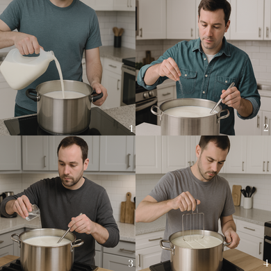 Набор 5 штук закваска для сыра Гауда на 10л молока